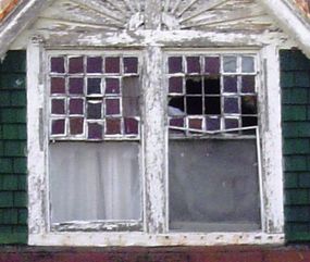 old windows that need repair