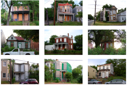 100 vacant houses in the East End of Richmond, Virginia