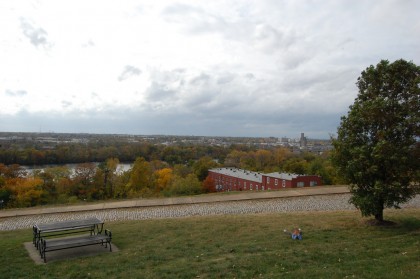 autumn view from Libby Hill Park