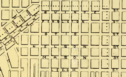 Geese / Sherrif & Co map of Richmond, VA (1875-1876)