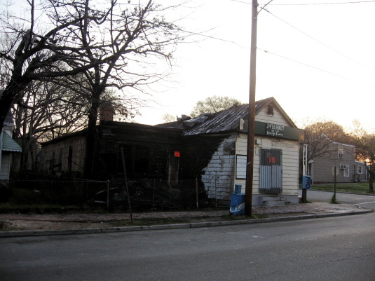 24th and Fairmount after the fire (2007)