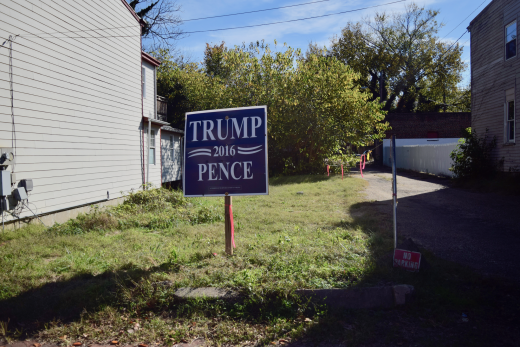Vacant lots for Trump